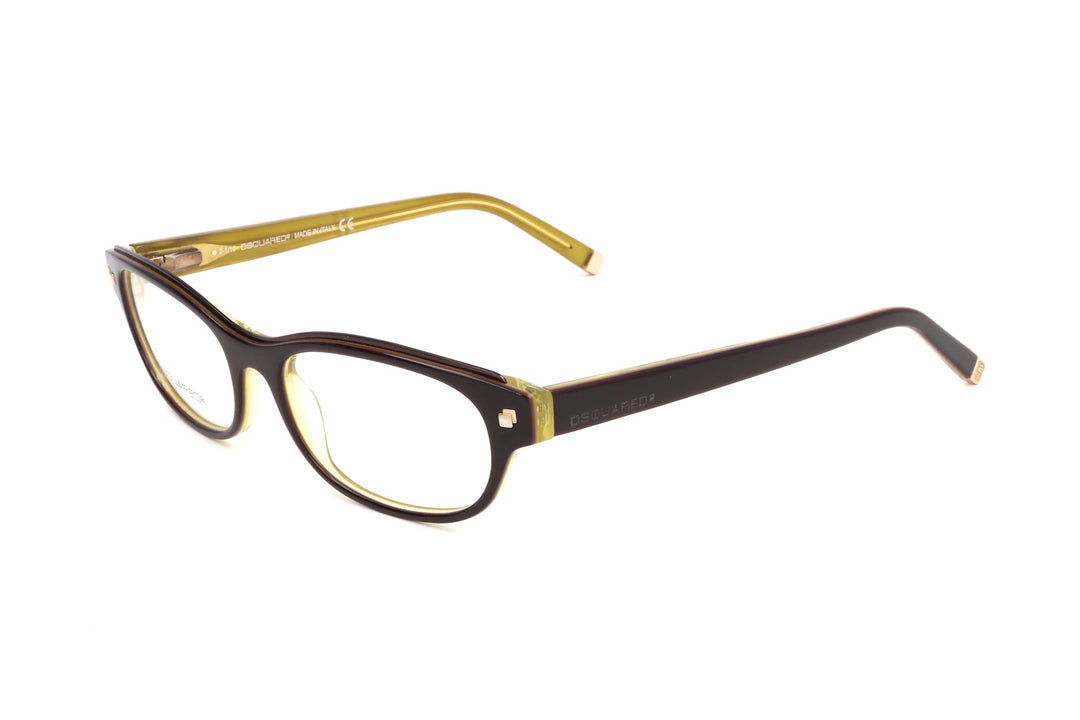 DSquared DQ5022 51050 Dsquared2 Brillengestelle Dq5022 050 Oval Brillengestelle 51, Braun