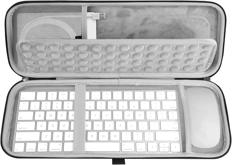 Geekria Hard Case Kompatibel mit Appl Magic Keyboard + Magic Mouse Wireless Tastatur und Maus Combo