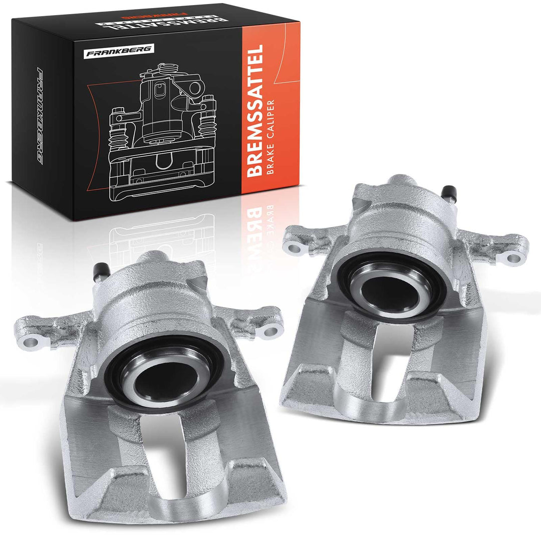 Frankberg 2x Bremssattel Bremszange Vorne Links Rechts Kompatibel mit Combo Tour 1.3L-1.7L 2001-2011