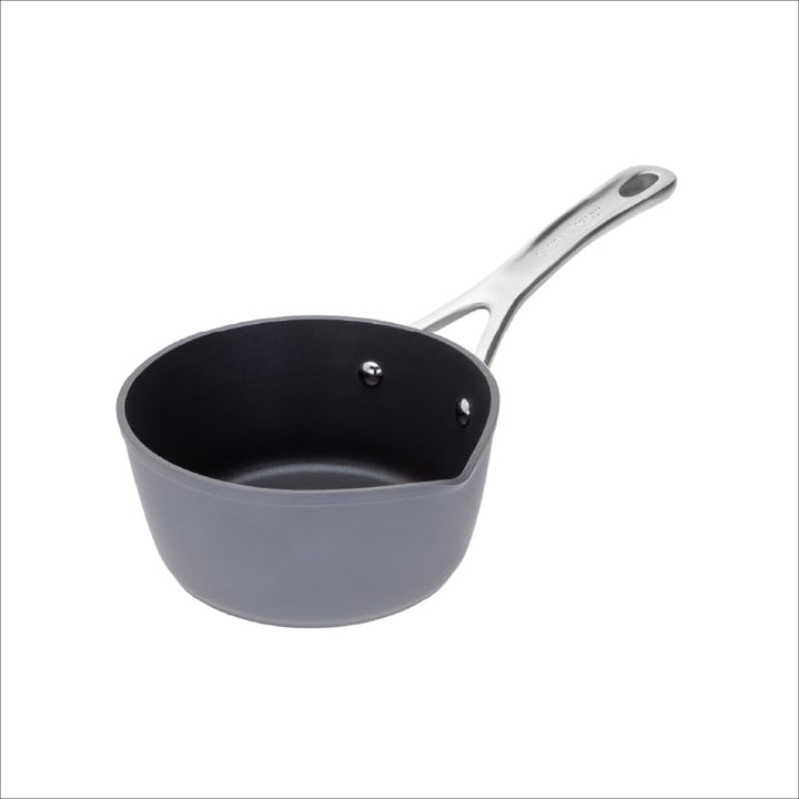Laura Ashley 16cm Antihaft-Milchtopf mit Ausgiesser - 1,2 Litre Haltbarer PFOA/PFAS-Freier Milchtopf