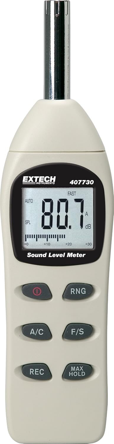 Extech Instruments 407730 Digitales Schallpegelmessgerät, Digital