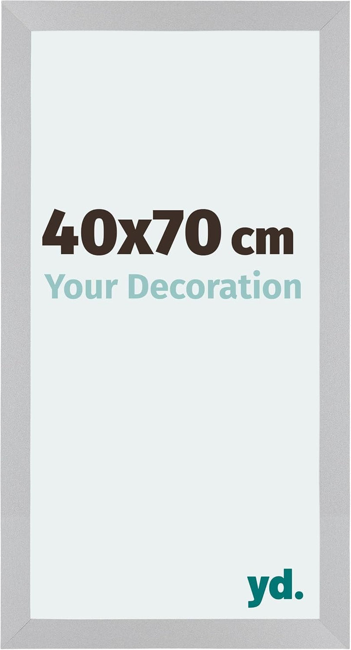 yd. Your Decoration - Bilderrahmen 40x70 cm - Bilderrahmen aus MDF mit Acrylglas - Antireflex - Ausg