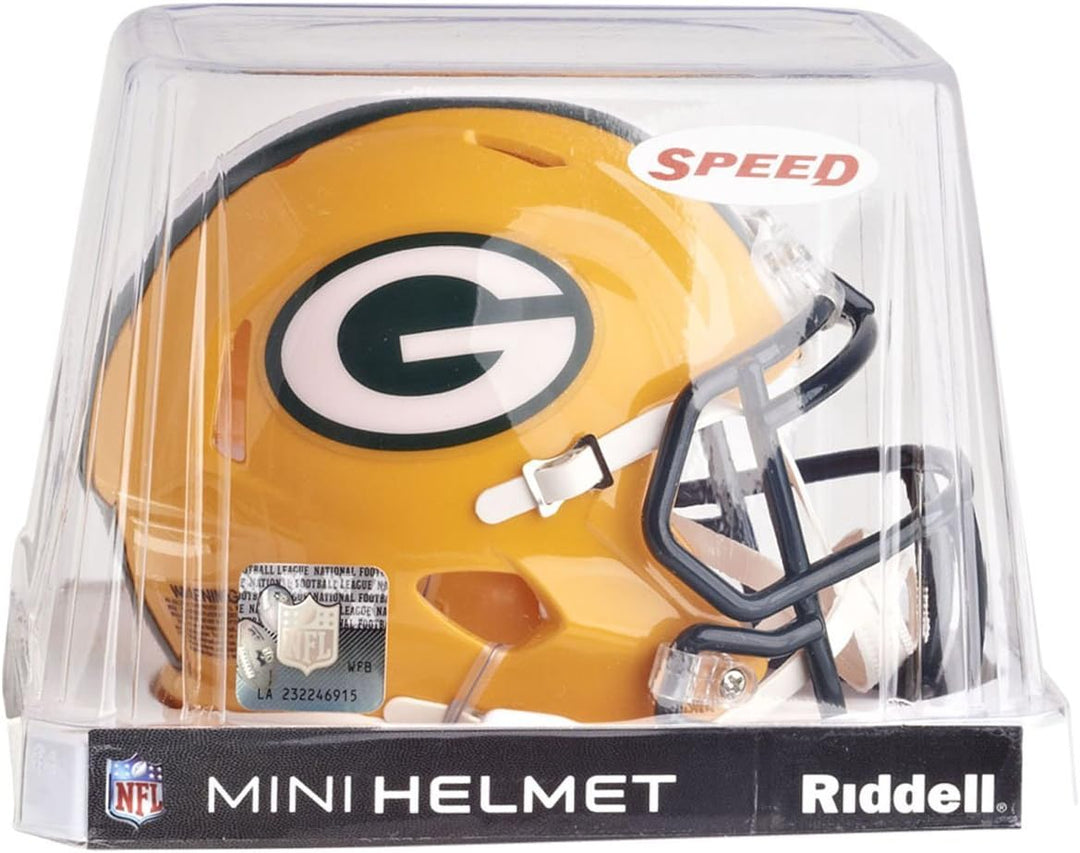 Riddell Mini Football Helm - NFL Speed Green Bay Packers