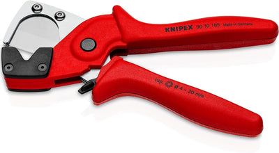 KNIPEX Rohrschneider für Mehrschicht- und Pneumatikschläuche 4 - 20 mm 90 10 185