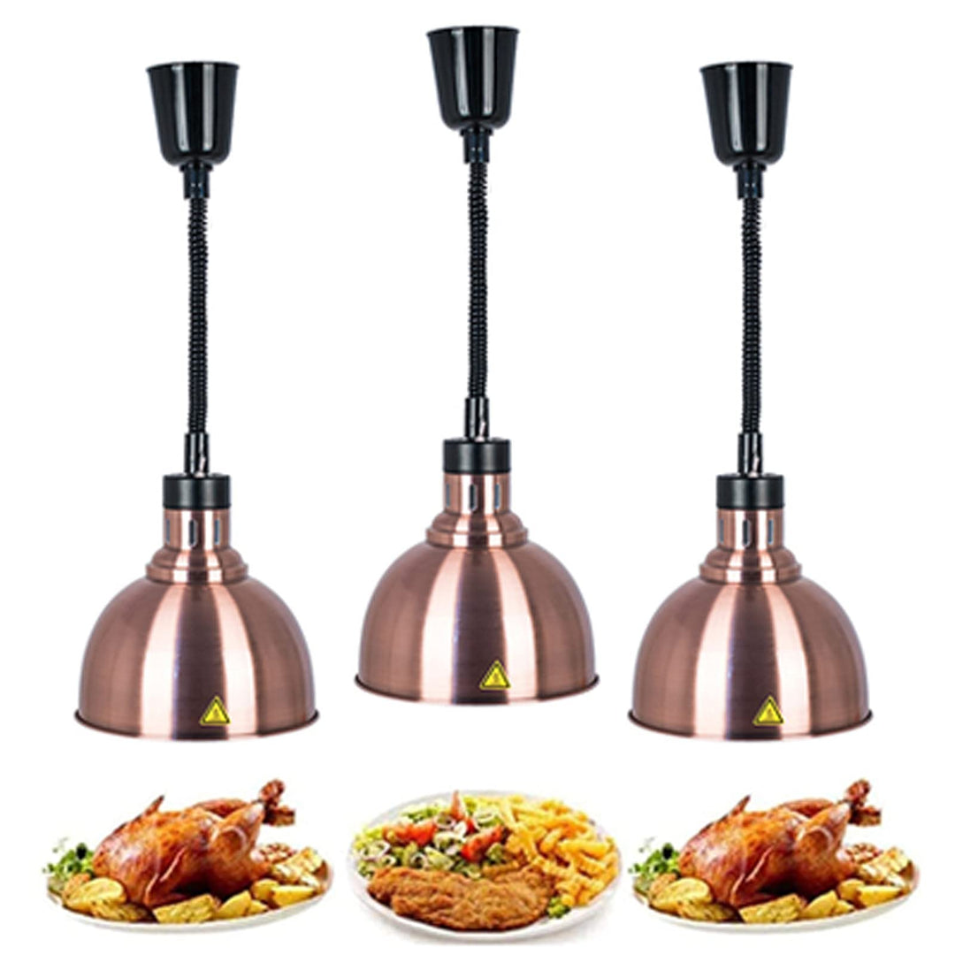 Speisenwärmer Lampe, Lebensmittel WäRmelampe, Platten-wärmerlampe Einziehbare Hängende Wärme Lampe S