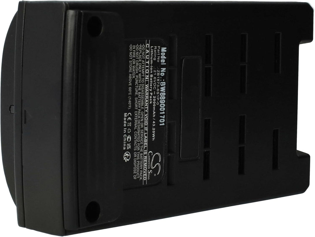 vhbw Akku kompatibel mit Tineco Pure ONE S12, S12 PRO Staubsauger (2000 mAh, 21,6 V, Li-Ion)