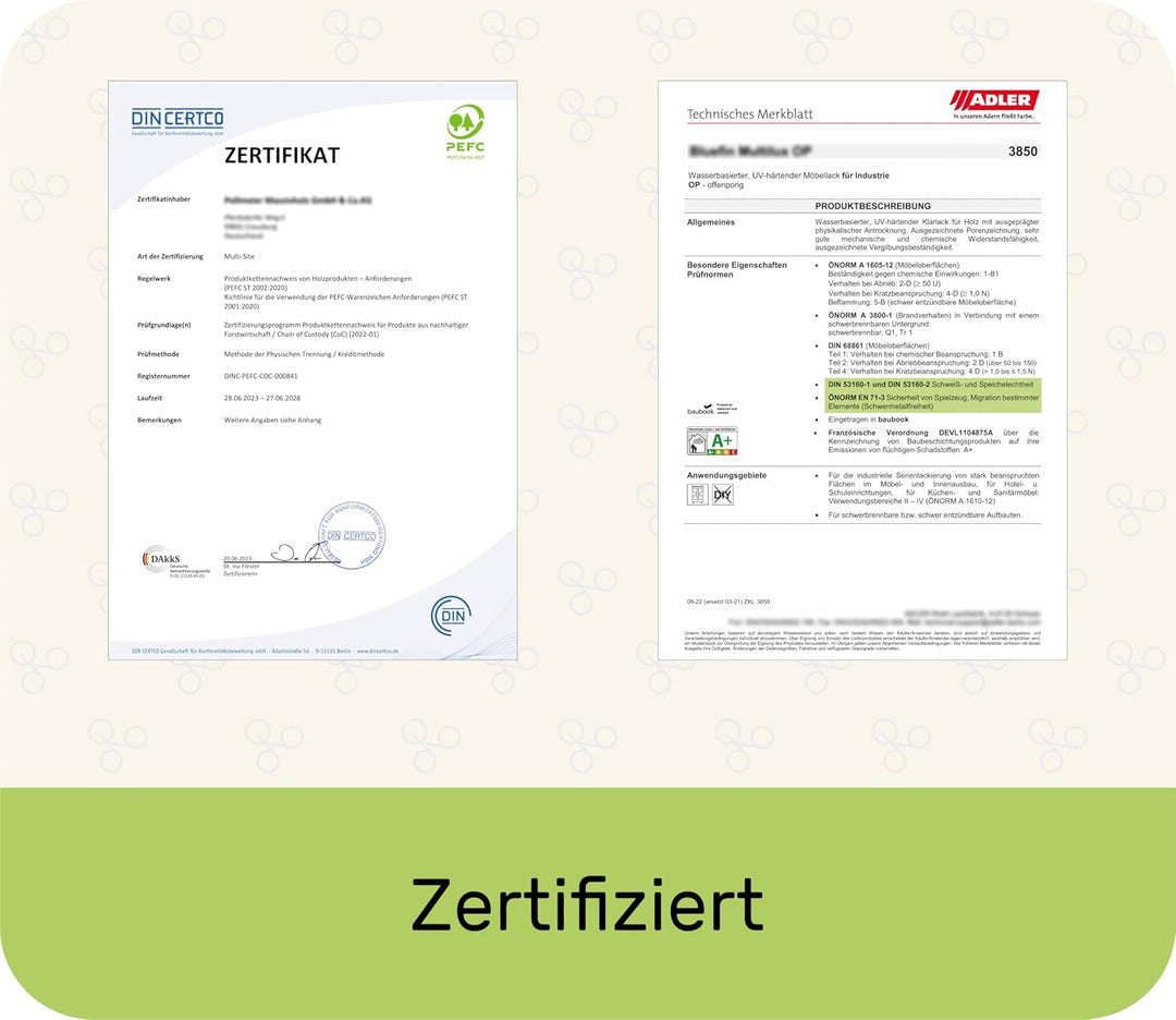 Rundys Holzspielzeug ab 2 Jahren Andi Auto – leises Auto auf Rädern – mit Gummiringen – nachhaltiges
