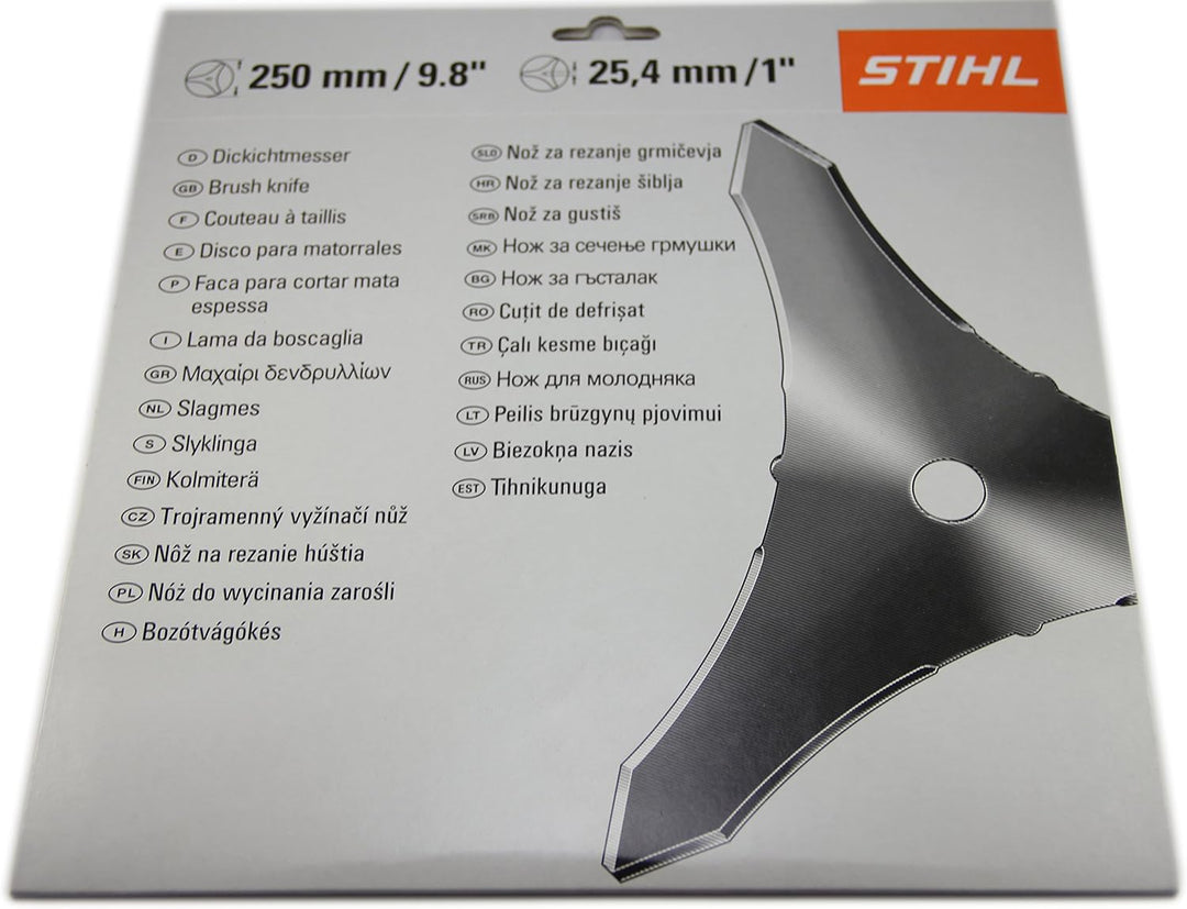 Stihl Original 4112 713 4100 250 mm Bürstenmesser 3B