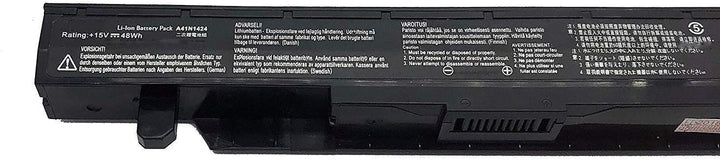A41N1424 A411424 Laptop Batterie Ersatz für Asus ZX50J ZX50JX ZX50JX4200 ZX50JX4200-154ASC52X10 ZX50
