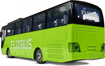 Carson 500907342 FlixBus 2.4GHz - 100% fahrfertig, Spielzeugbus, Spielzeugauto, ferngesteuertes Auto