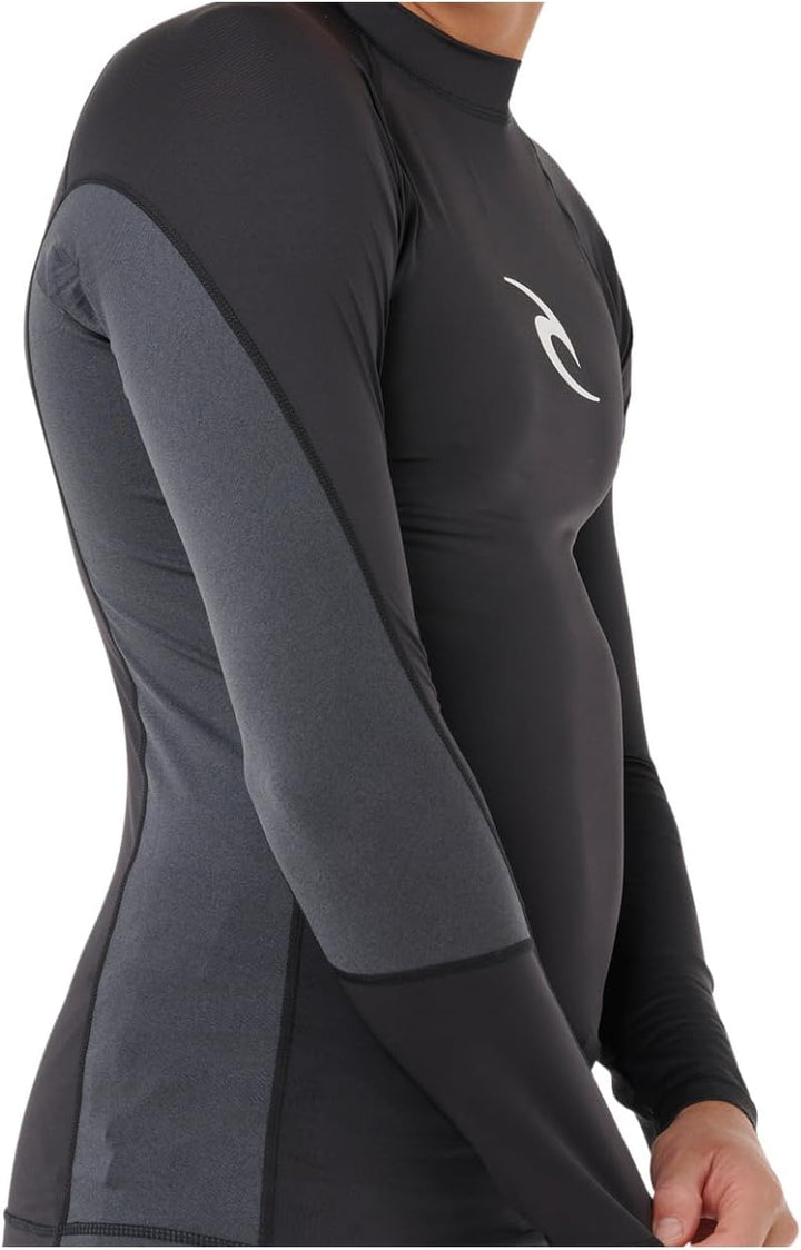 Rip Curl 2026 Männer Waves Perf Long Sleeve Vest 16FMRV - Black, S
