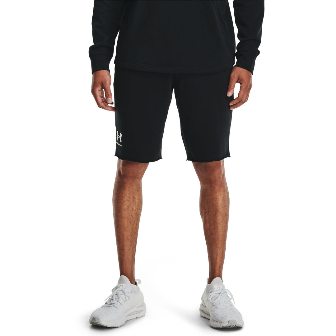 Under Armour Herren Shorts Rival Terry Shorts XS Black / / Onyx White (001), XS Black / / Onyx White
