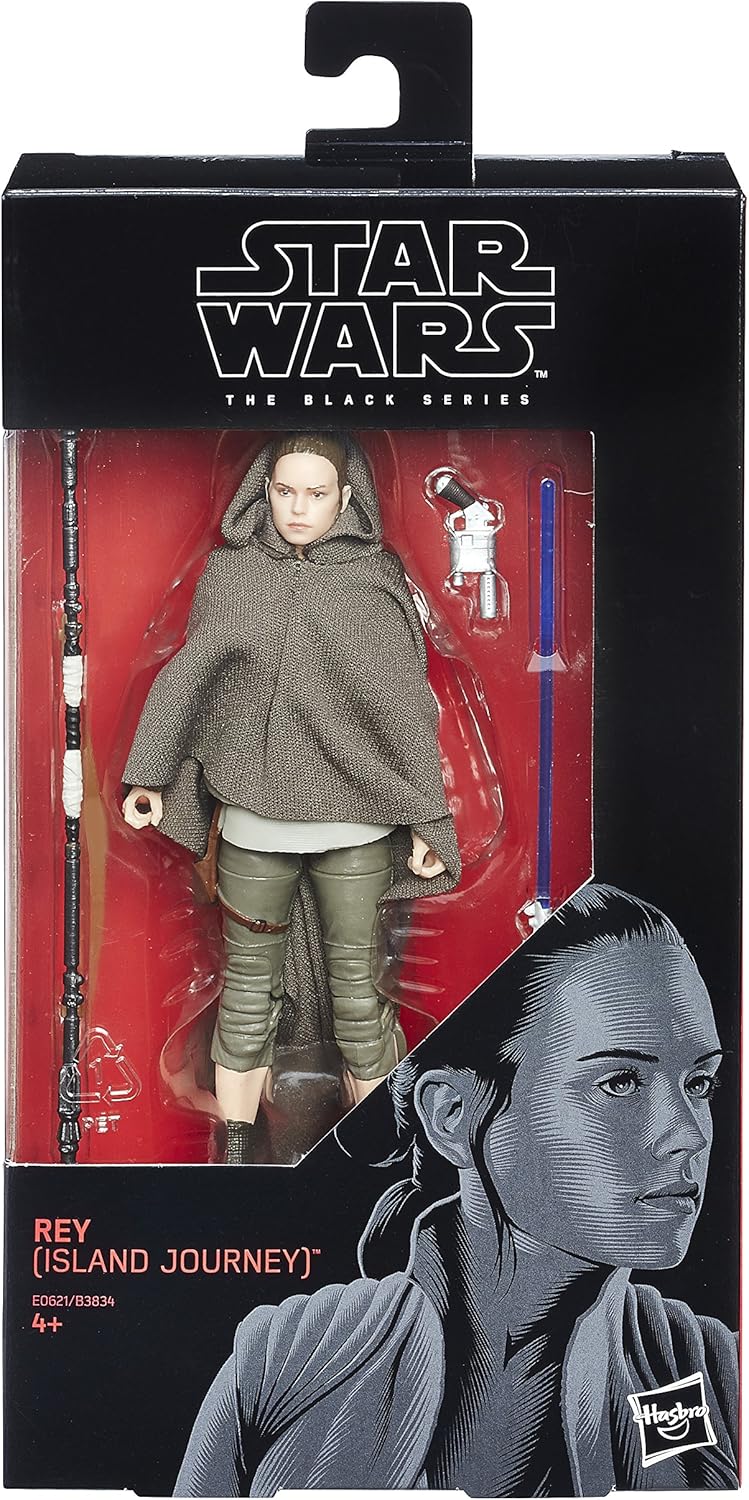 Star Wars The Black Series Rey Island Journey, ca. 15 cm grosse Actionfigur