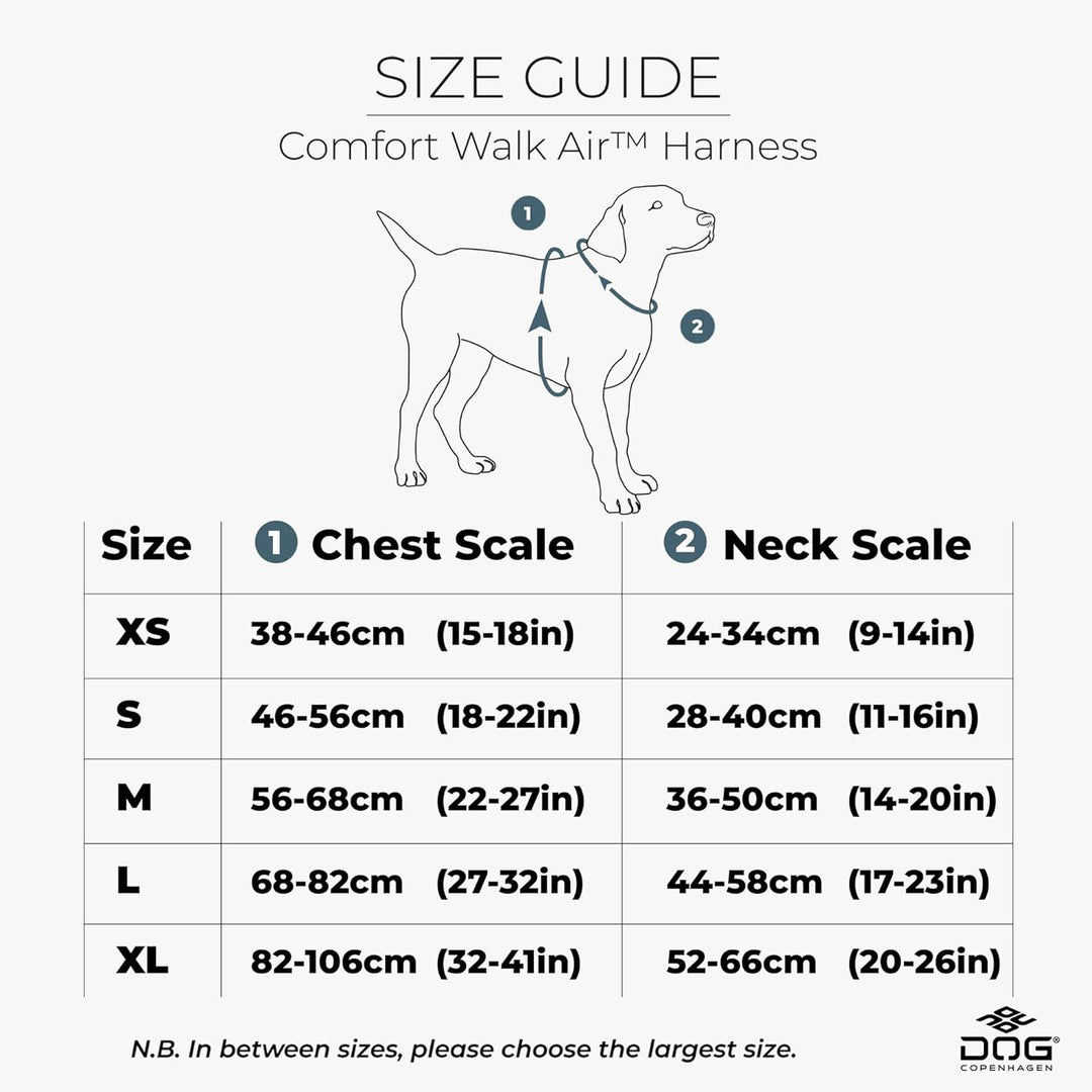 DOG Copenhagen Comfort Walk Air Harness Classic Red WH-CR Grösse XL XL Classic Red | Rot (Version 20