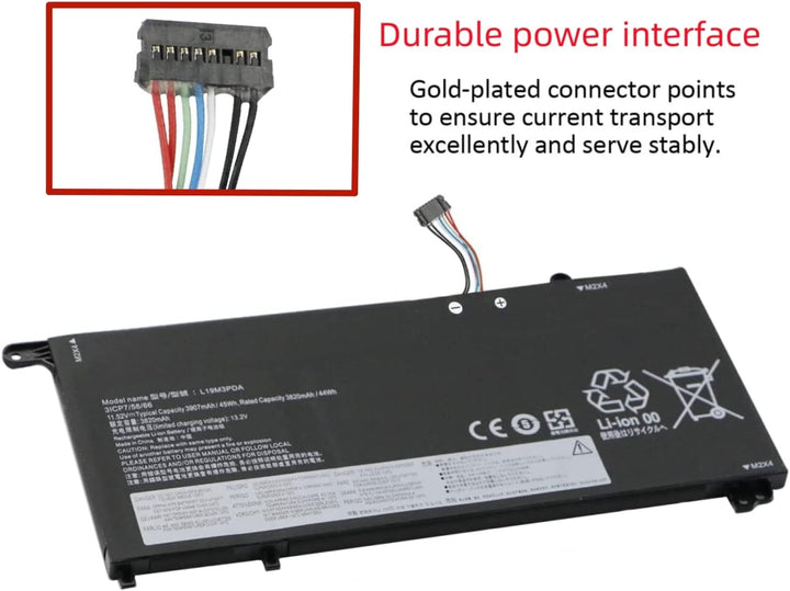 PUGASR L19M3PDA Laptop Akku Kompatibel mit Lenovo ThinkBook 14 G2 ITL Are 14 G3 ACL ITL 14 G4 ABA IA