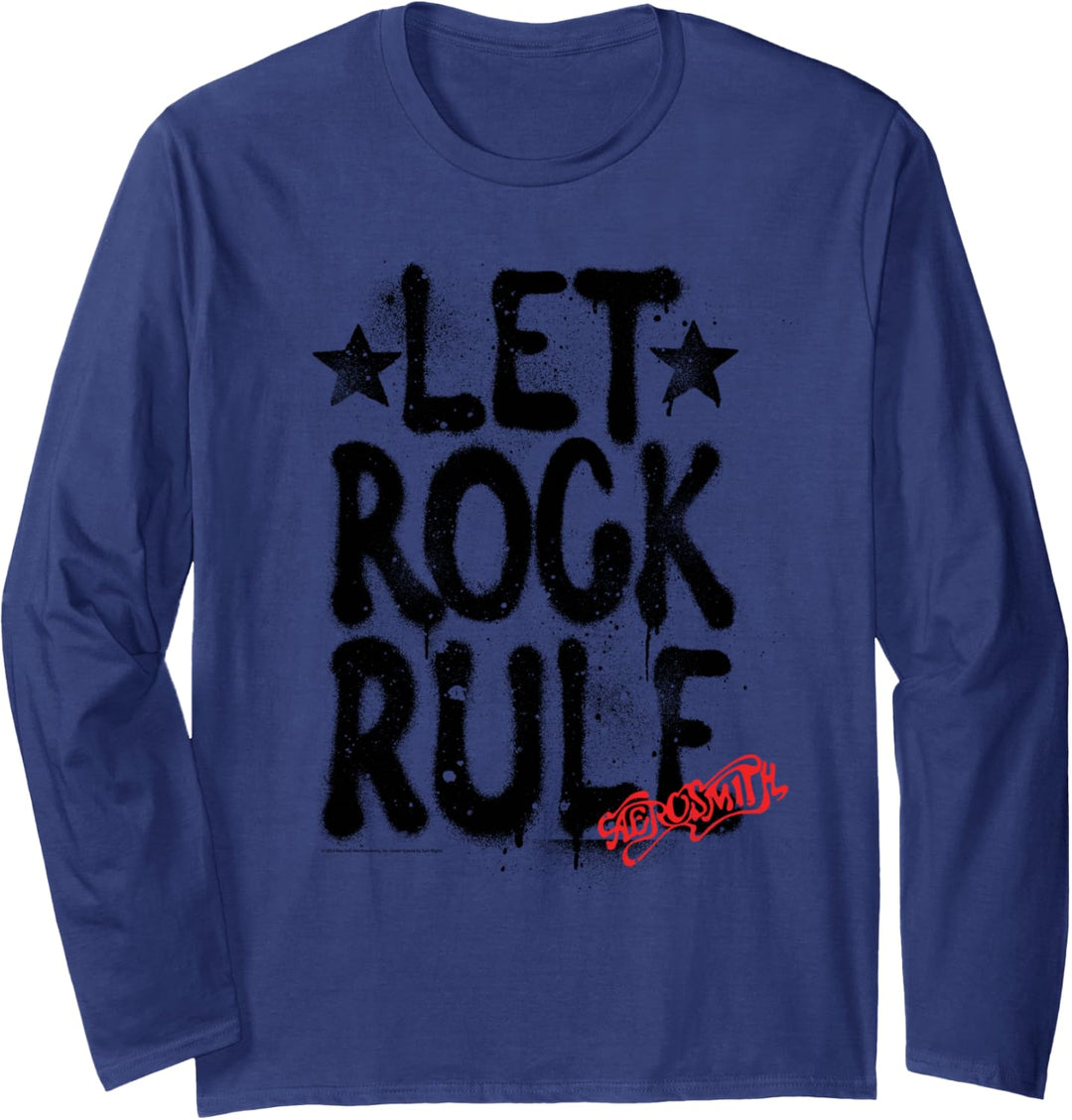 Aerosmith - Lass Rock herrschen Langarmshirt