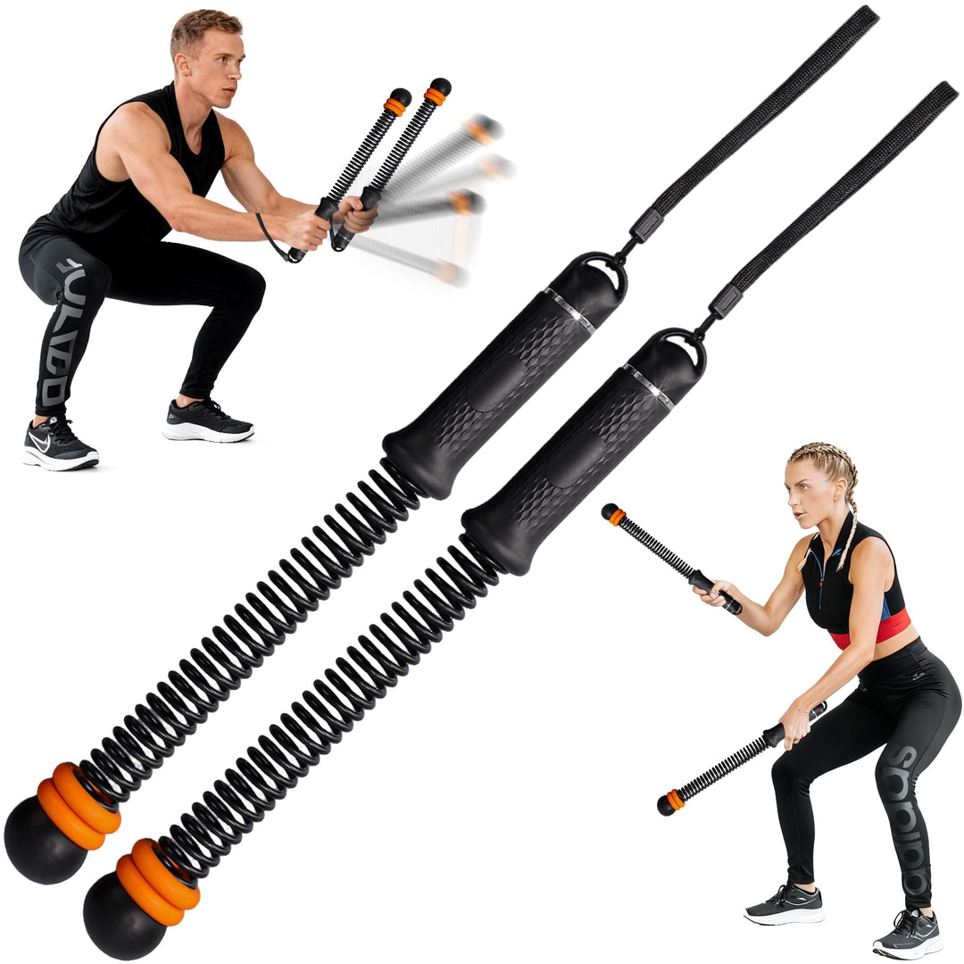 Ropeless Battle Ropes verstellbar mit Gewichtsringen Battle Rope ohne Seil leise platzsparend tragba