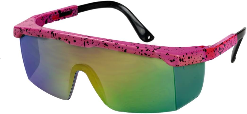 MIMIKRY 80er Jahre Retro Ski-Anzug Herren-Kostüm inkl. Brille Overall Einteiler Trash Bad Taste Apre