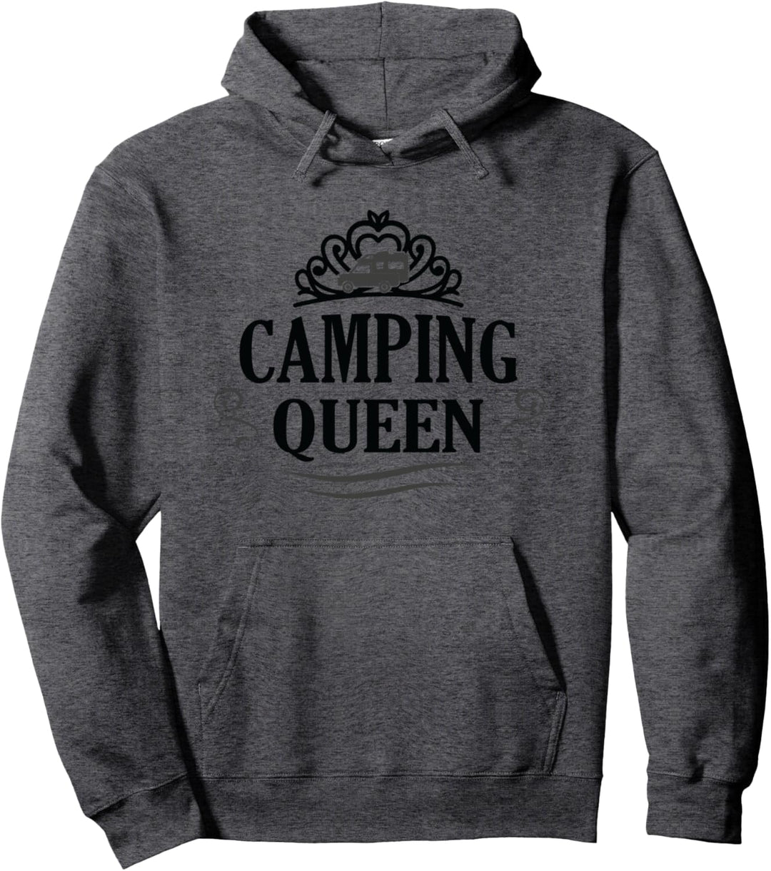 Pickup Camper Wohnkabine Camping Queen Pullover Hoodie
