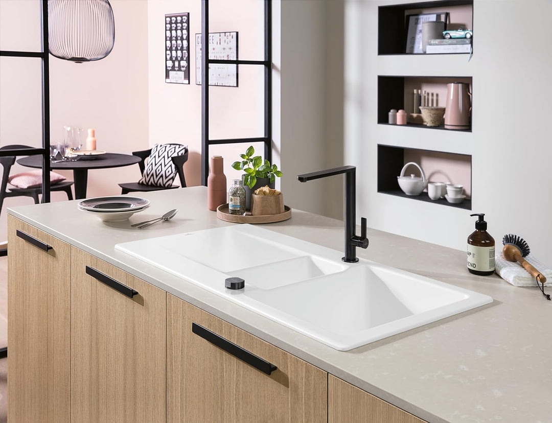 Villeroy & Boch Finera | Hochdruck | Einhand-Küchenarmatur | Anthracite | 92700005 Standard Anthraci