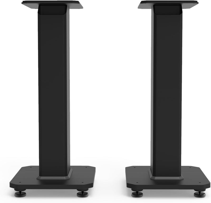 Kanto SX22 Universal Fillable Speaker Floor Stands for Bookshelf Speakers | 22" Tall | Dedicated Cab