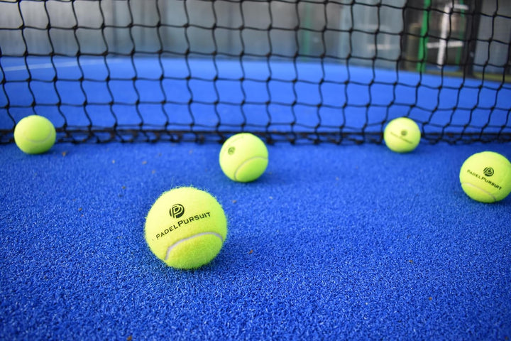 PadelPursuit Training - Padel Bälle für Trainingsspiele, 3x3er Dose, 9 Padel Tennis Bälle