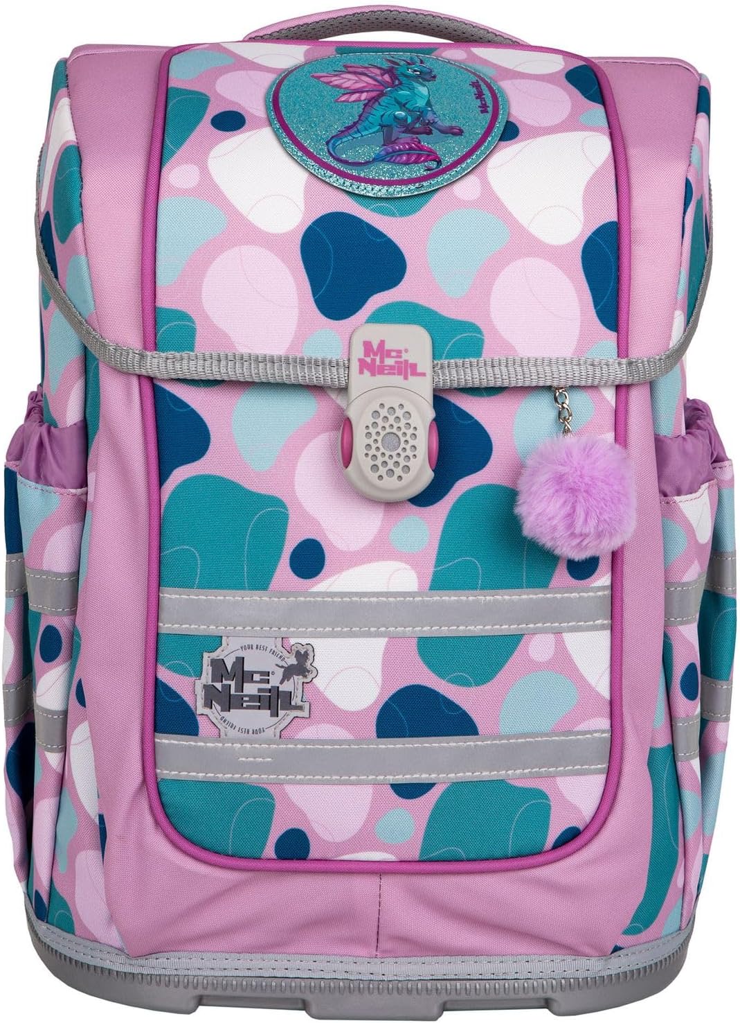 McNeill Schulranzen-Set COMPACTO, 5tlg. - Kollektion 2024, Barba