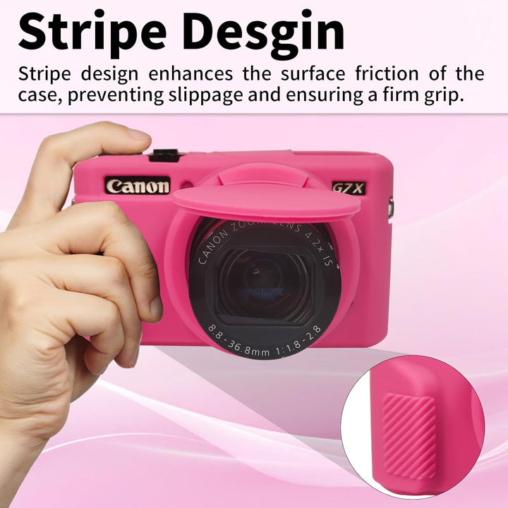 Kameratasche für Canon PowerShot G7X Mark II, Leichte Weiche Schutzhülle Reise Kamera Hülle, G7X2 Ka