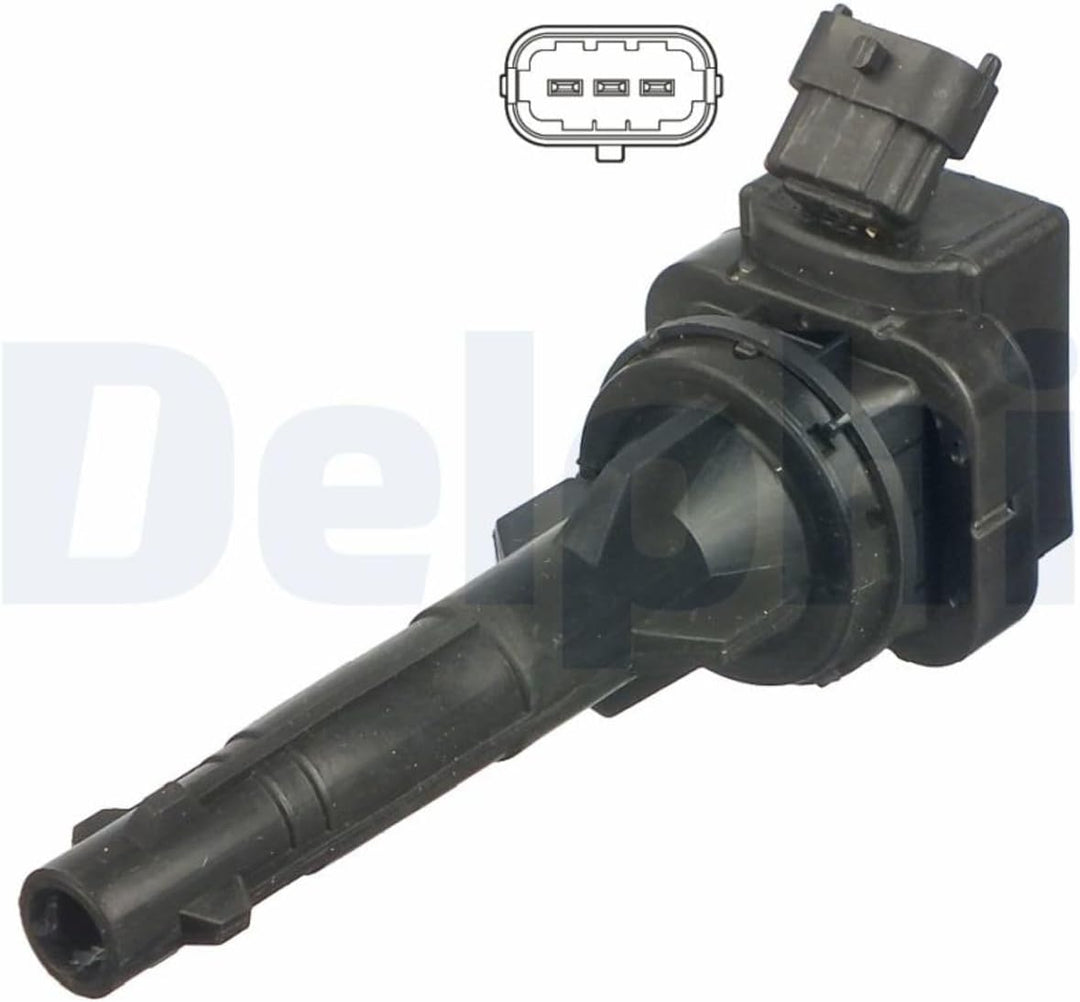 DELPHI GN10203-12B1 Zündspule 12V für TOYOTA COROLLA Liftback (E11) 9008019017 GN10203