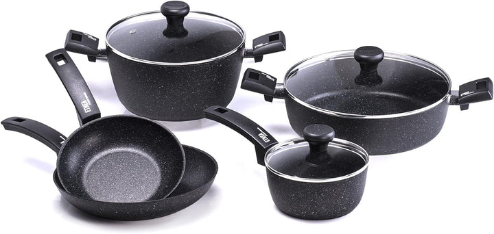 Moneta 8 Stück Batt.8 Stück ETNEA Ecommercare, Aluminium, Schwarz, 8 Stück