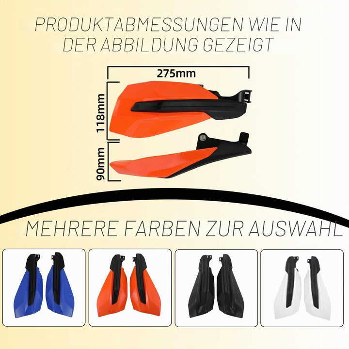 JFG RACING Handguards,Handguards Motorrad Handschutz Motorrad Universal Für 22mm 28mm Lenker SX SXF