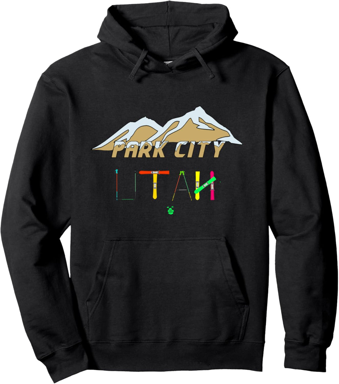 Lustige Park City Utah Berge Pullover Hoodie