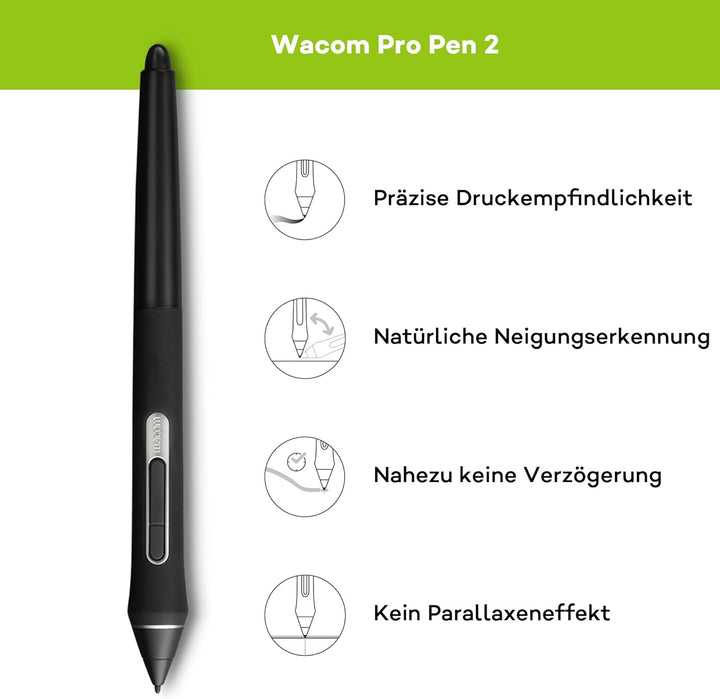Wacom K100995 Cintiq Pro 24 Touch Tablet (24 Zoll Grafik-Touch-Display mit 4K Auflösung &amp; integriert