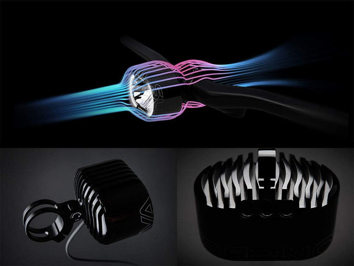 SUPERNOVA Unisex – Erwachsene M99 Pro Fahrradlicht, schwarz, 1100-1600 Lumen Single, Single