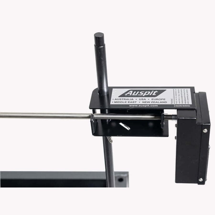 "The Little Aussie Legend Basisset – Rotisserie Set für Outdoor BBQ, Autonome Camping Kochset, Bushm