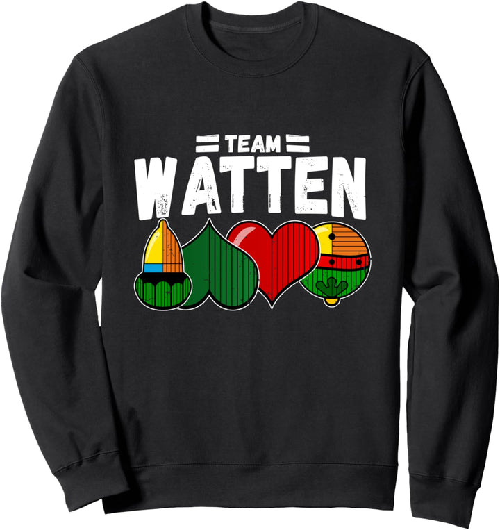 Team Watten Schafkopfer Doppelkopf Schnapsen Sweatshirt