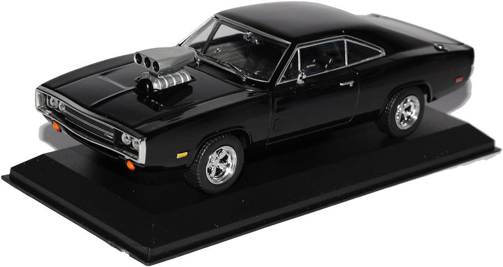 Greenlight The Fast and The Furious Diecast Modell 1/43 Dom's 1970 Dodge Charger Mit Wunschkennzeich