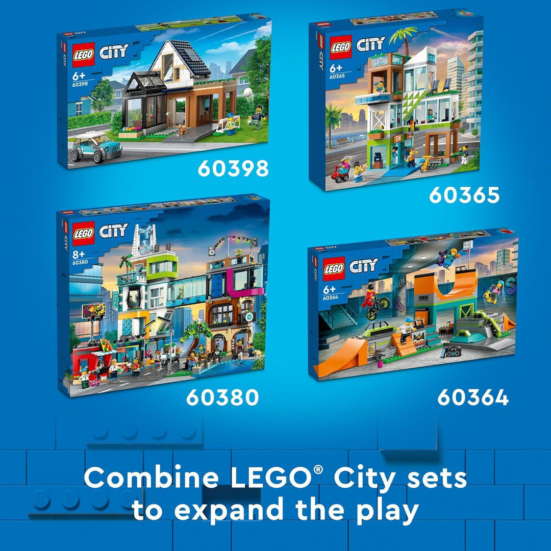 LEGO City Car Wash 60362 Bauspielzeug-Set, lustige Geschenkidee für Kinder ab 6 Jahren, mit drehbare