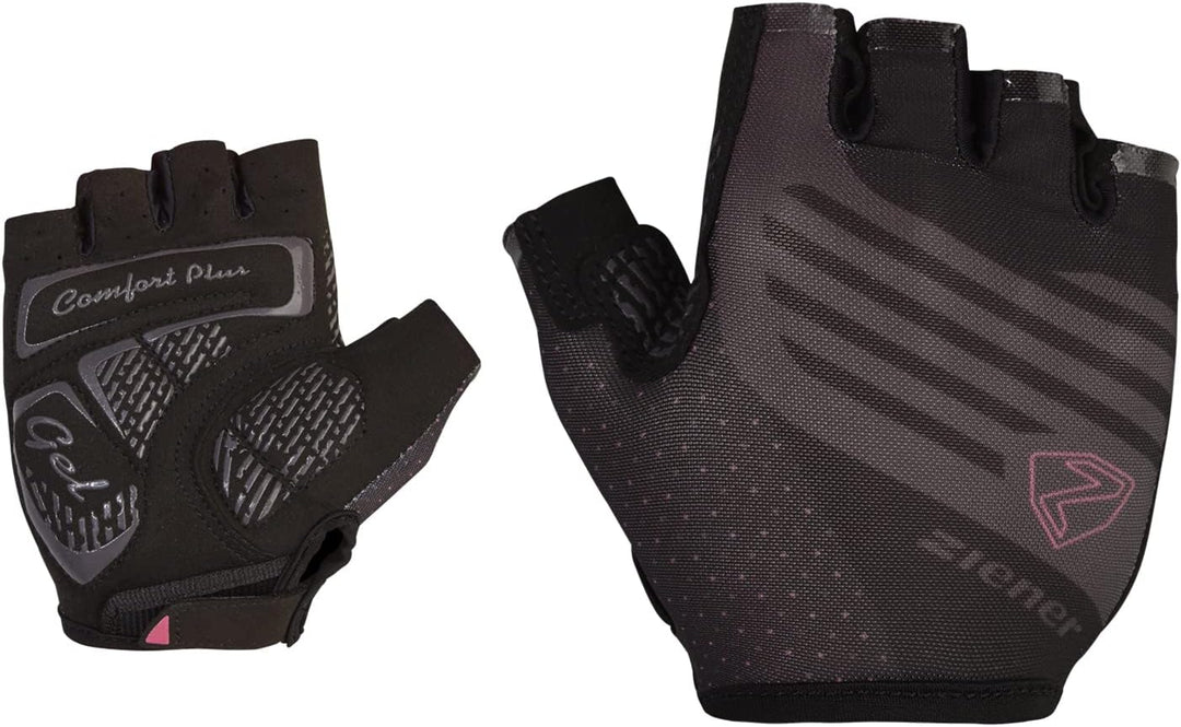 Ziener Damen Clarete Fahrrad-/Mountainbike-/Radsport-Handschuhe | Kurzfinger-atmungsaktiv/dämpfend 6