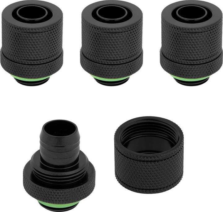Corsair Hydro X Series XF Kompressions anschluss (AD/ID 10/13mm (1/2 Zoll/3/8 Zoll), Viererpack, G1/