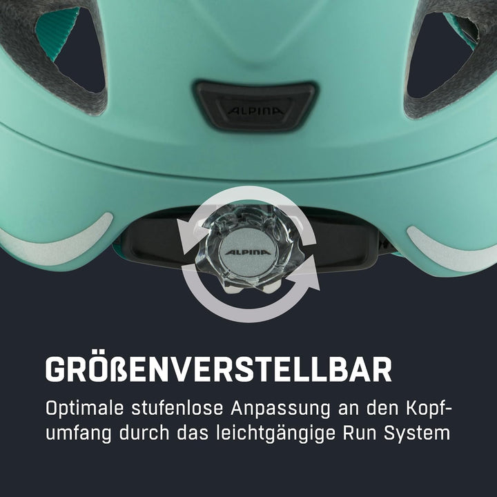 ALPINA XIMO L.E. - Leichter, Sicherer & Bruchfester Fahrradhelm Mit Optionalen LED-Licht Für Kinder