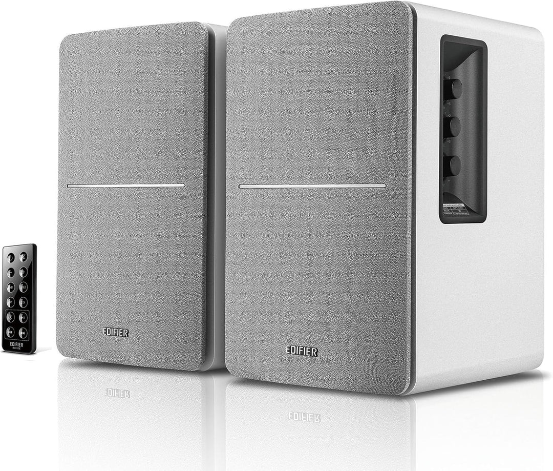 Aktivboxen Edifier Studio R1280DB 2.0 weiss/silber Bluetooth Mit Bluetooth und Digitaleingängen Weis