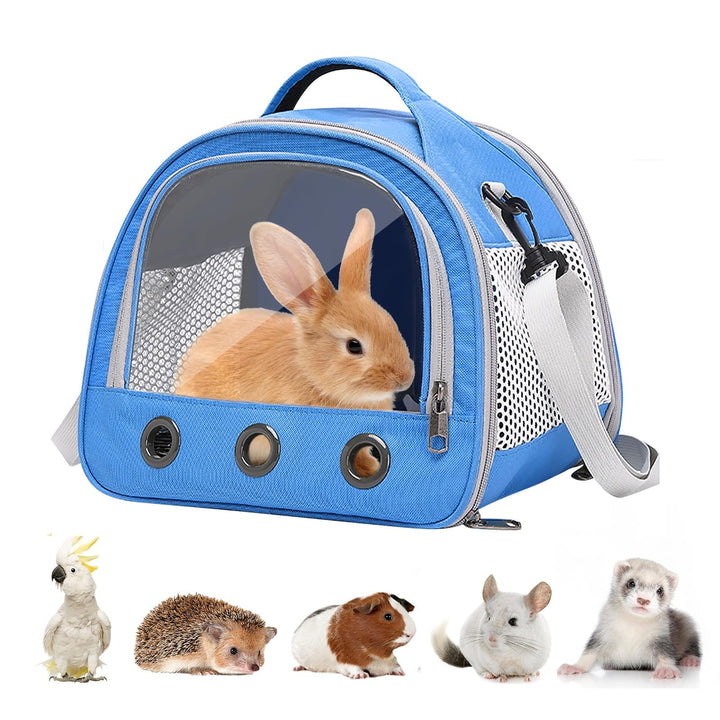 Transportbox für Kleine Haustiere, Kleintier Haustier-Tragetasche, Tragetasche für Katzen und Hunde,
