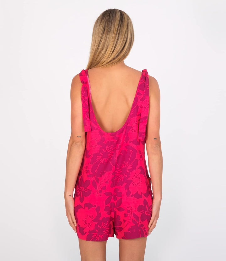 Hurley Damen Everyday Tie Romper Lässige Hose S Knock Out, S Knock Out