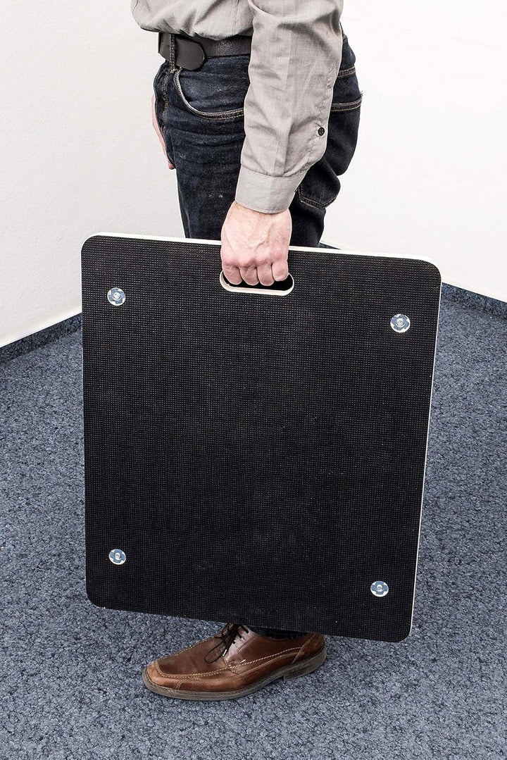 Metafranc Transportroller 590 x 490 mm - 400 kg Tragkraft - Siebdruckplatte - PA-Räder / Möbelroller