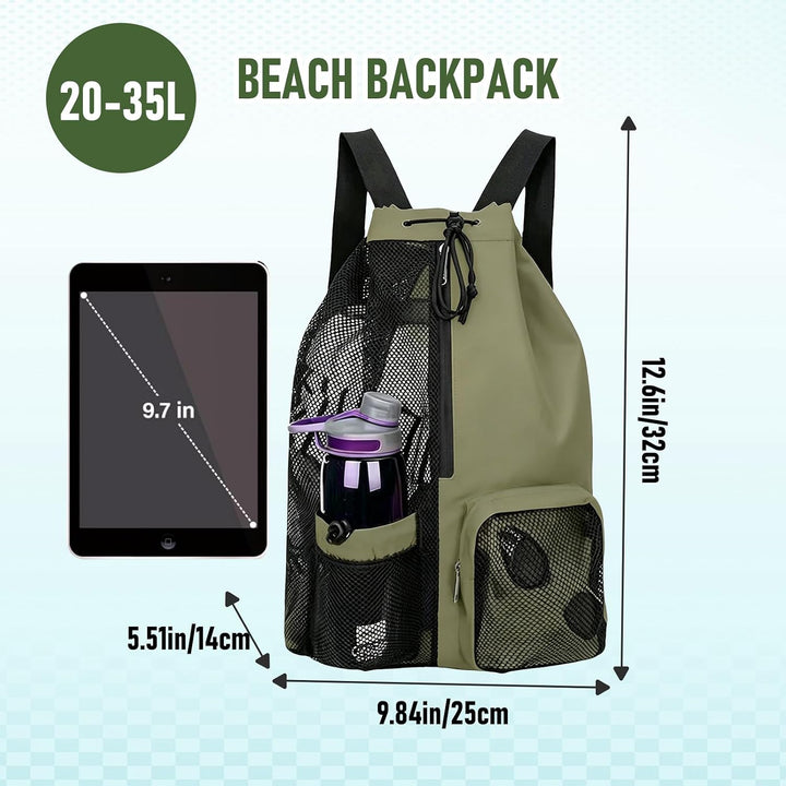 Schwimmbeutel Wasserdicht Kinder, Swimming Bag, Tasche Schwimmunterricht Kinder, Mesh Schwimmrucksac