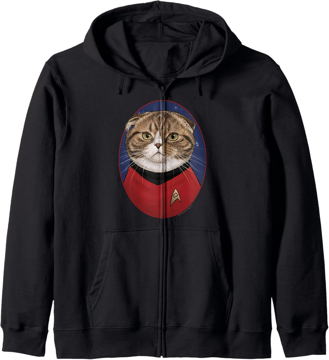 Star Trek: The Original Series Scotty Cat Portrait Kapuzenjacke