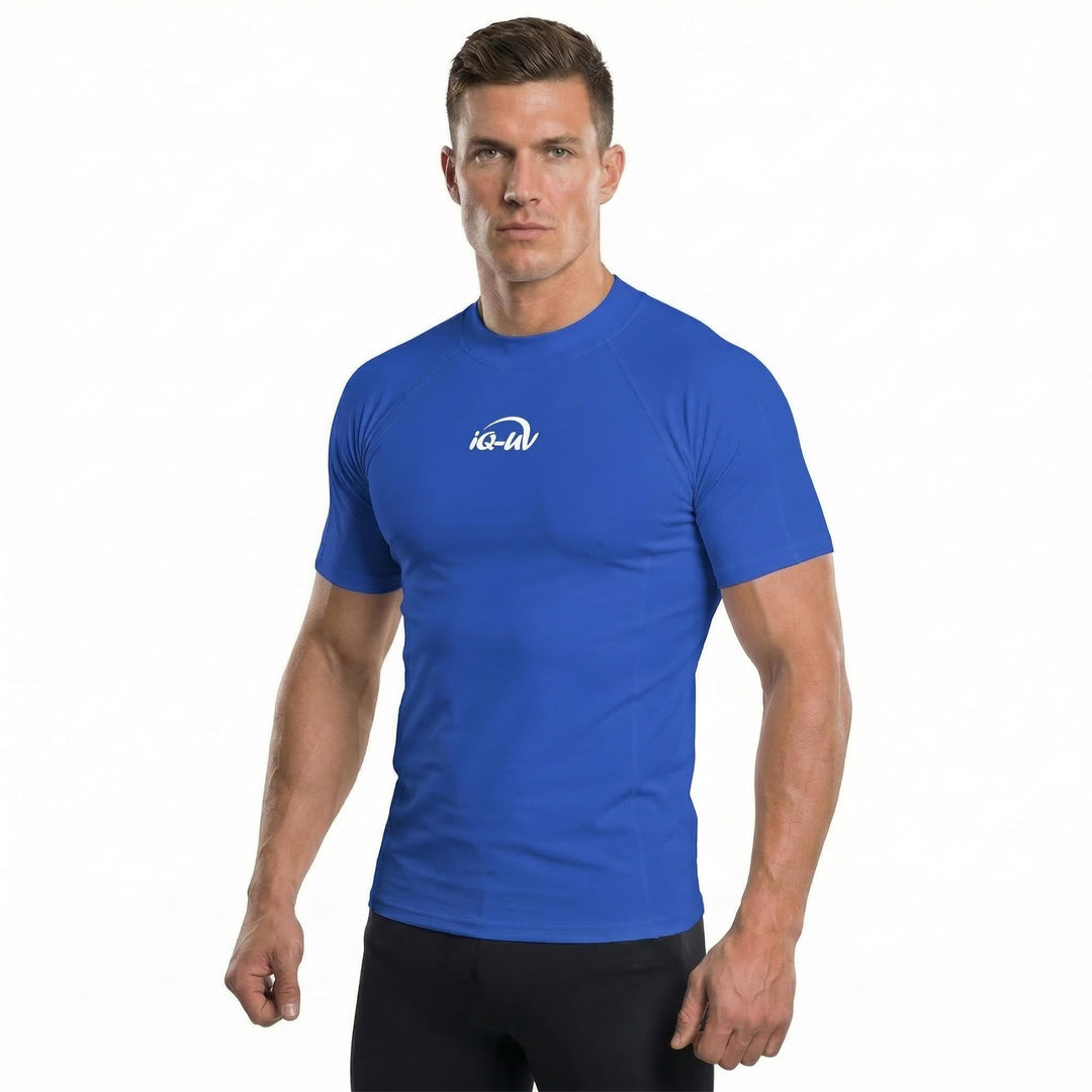 iQ-UV Shirt Herren Slim Fit Blau (Dunkelblau) 3XL, Blau (Dunkelblau) 3XL