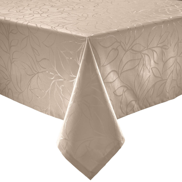 Erwin Müller Outdoor-Tischdecke"Terrassa" abwaschbar cappuccino Grösse 130x220 cm