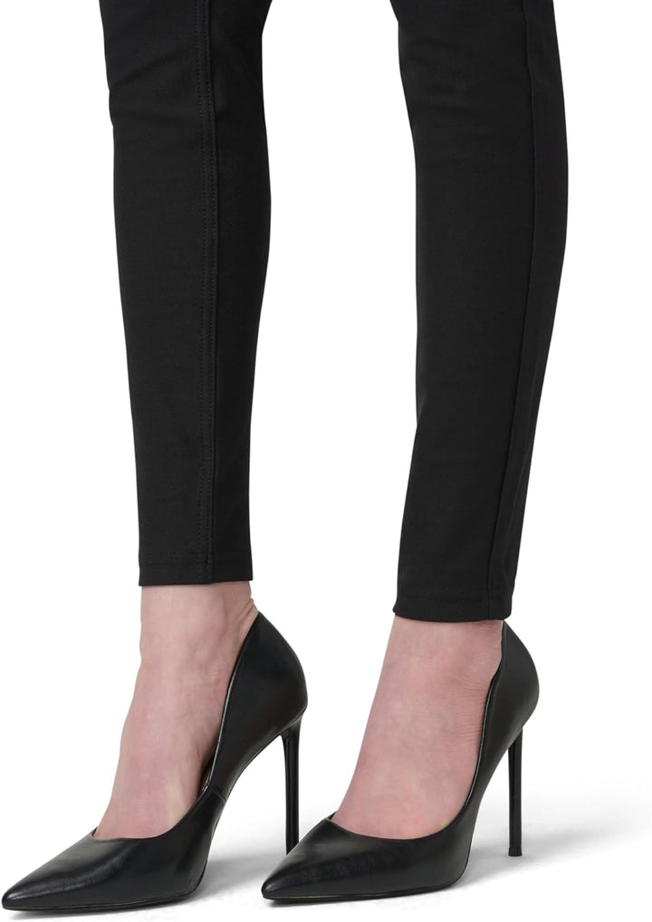 Essential Denim-Leggings für Damen von HUE | Modische Leggings mit Gesässtaschen XS Schwarz, XS Schw